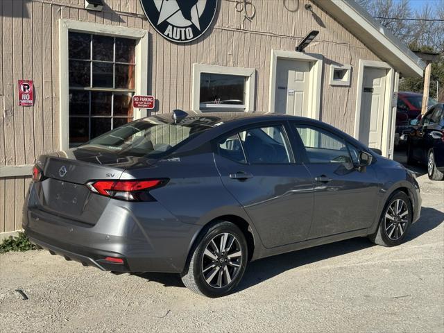 used 2021 Nissan Versa car, priced at $9,900