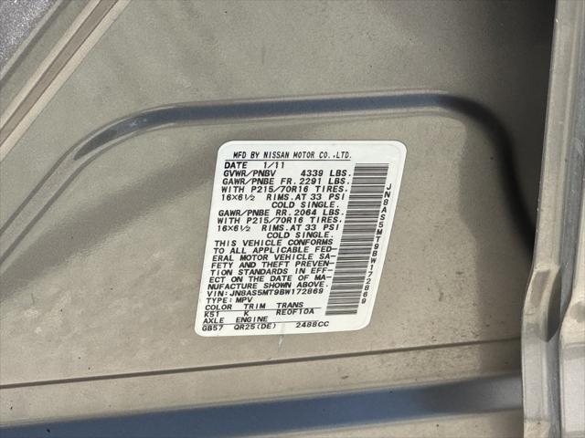 used 2011 Nissan Rogue car, priced at $5,900