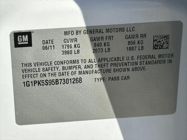 used 2011 Chevrolet Cruze car, priced at $4,900