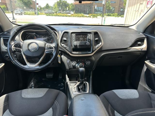 used 2017 Jeep Cherokee car, priced at $7,900