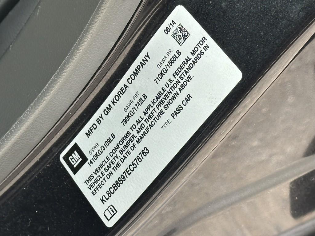 used 2014 Chevrolet Spark car, priced at $5,400