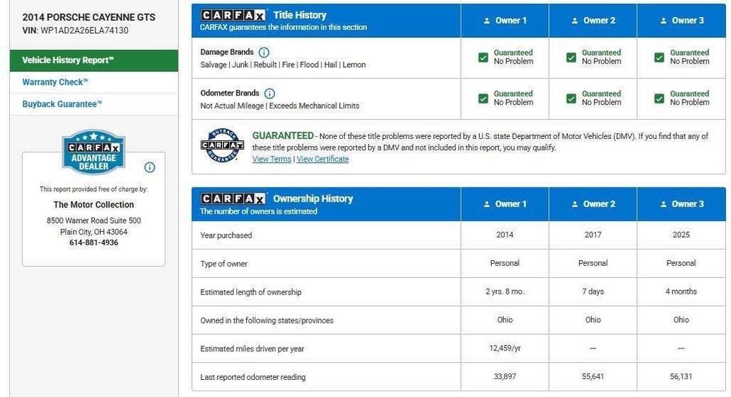 used 2014 Porsche Cayenne car, priced at $27,980