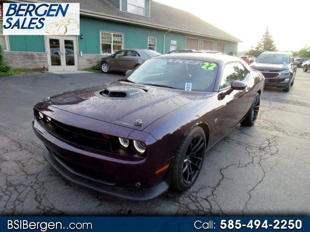 used 2022 Dodge Challenger car, priced at $33,500