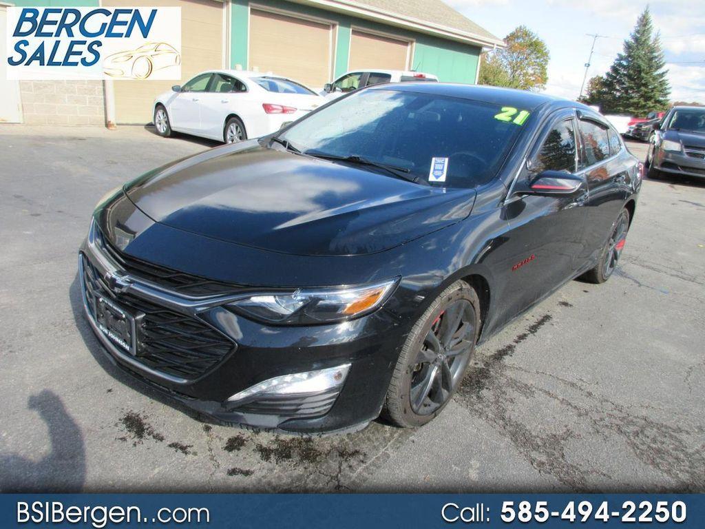 used 2021 Chevrolet Malibu car, priced at $13,995