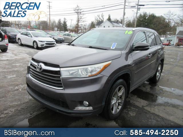 used 2016 Toyota Highlander car, priced at $15,500