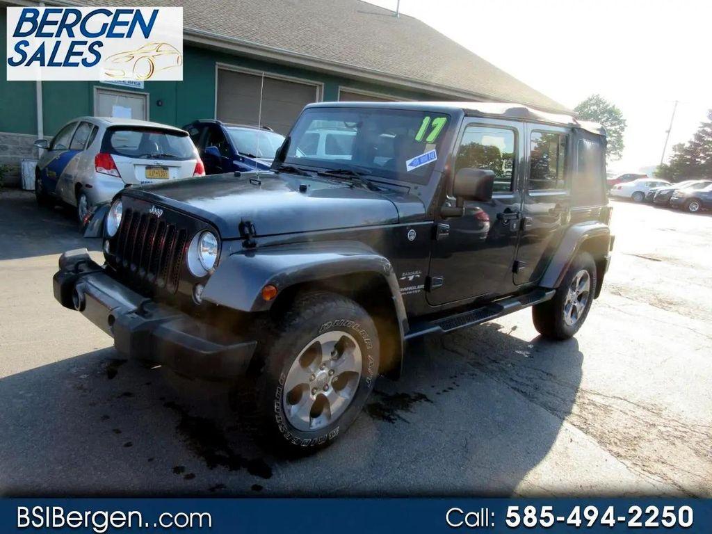 used 2017 Jeep Wrangler Unlimited car, priced at $16,900