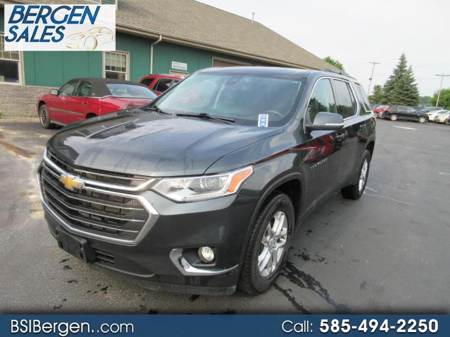 used 2021 Chevrolet Traverse car, priced at $23,900