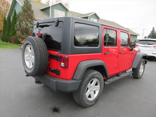 used 2016 Jeep Wrangler Unlimited car, priced at $14,800