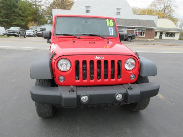 used 2016 Jeep Wrangler Unlimited car, priced at $14,800