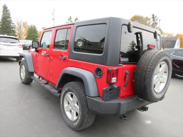 used 2016 Jeep Wrangler Unlimited car, priced at $14,800