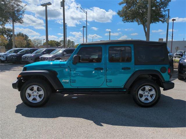 used 2020 Jeep Wrangler Unlimited car, priced at $20,914