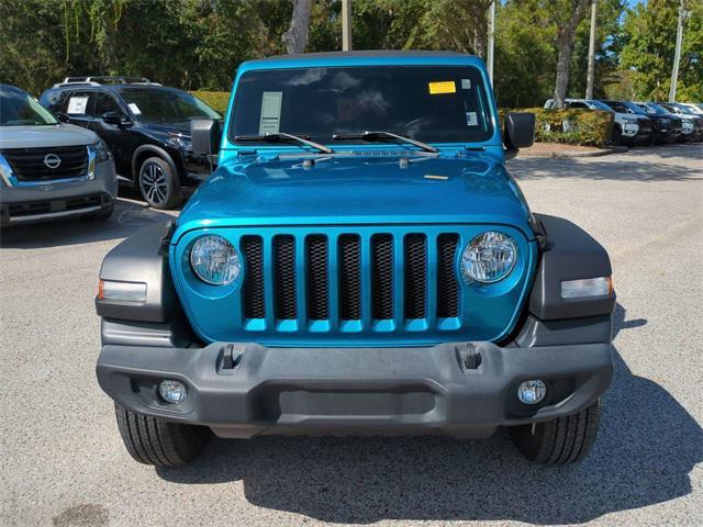 used 2020 Jeep Wrangler Unlimited car, priced at $20,914