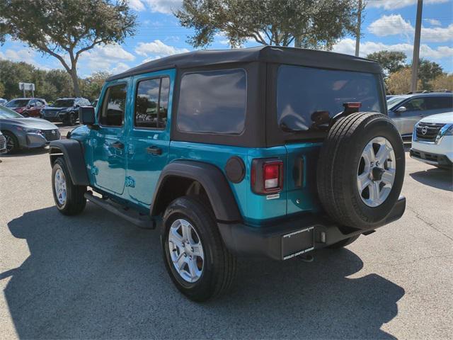 used 2020 Jeep Wrangler Unlimited car, priced at $20,914