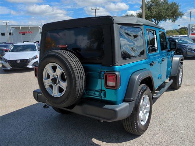 used 2020 Jeep Wrangler Unlimited car, priced at $20,914