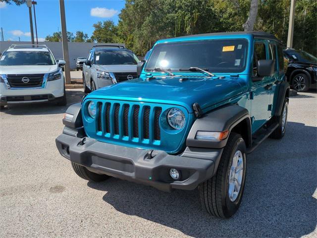 used 2020 Jeep Wrangler Unlimited car, priced at $20,914