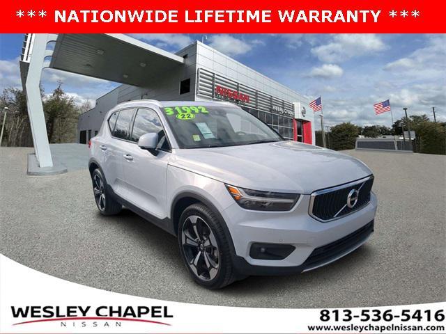 used 2022 Volvo XC40 car, priced at $29,801