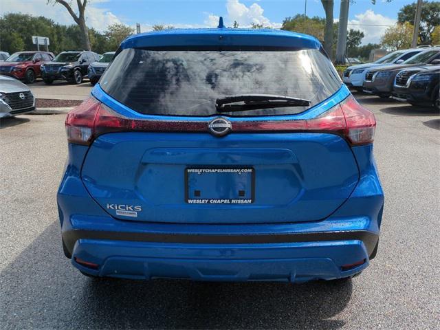 new 2025 Nissan Kicks car, priced at $22,180