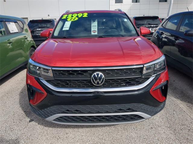 used 2022 Volkswagen Taos car, priced at $21,991