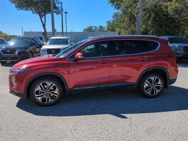 used 2019 Hyundai Santa Fe car, priced at $19,996