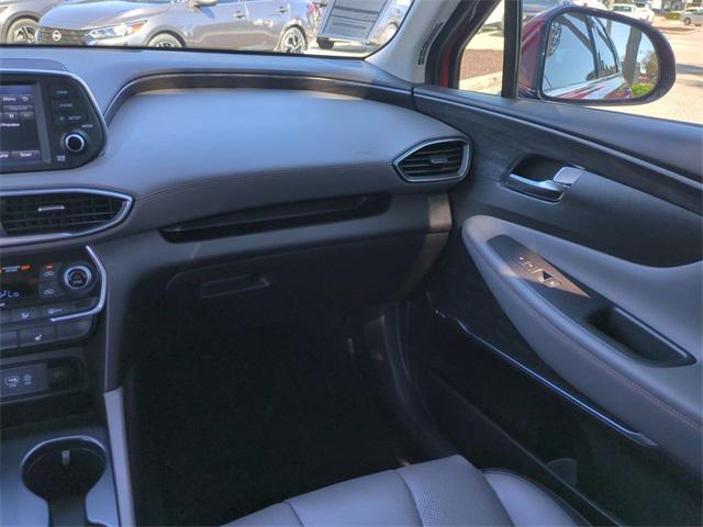 used 2019 Hyundai Santa Fe car, priced at $19,996