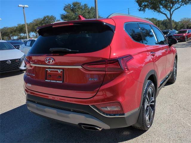 used 2019 Hyundai Santa Fe car, priced at $19,996
