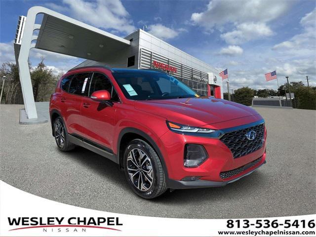 used 2019 Hyundai Santa Fe car, priced at $19,996