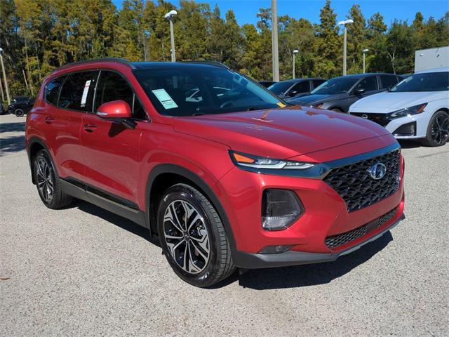 used 2019 Hyundai Santa Fe car, priced at $19,996