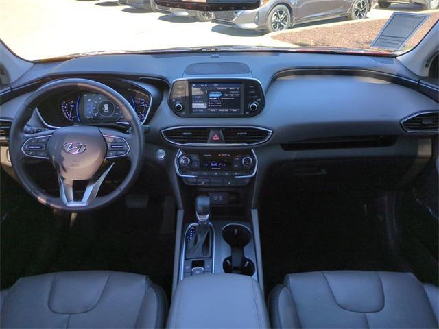 used 2019 Hyundai Santa Fe car, priced at $19,996