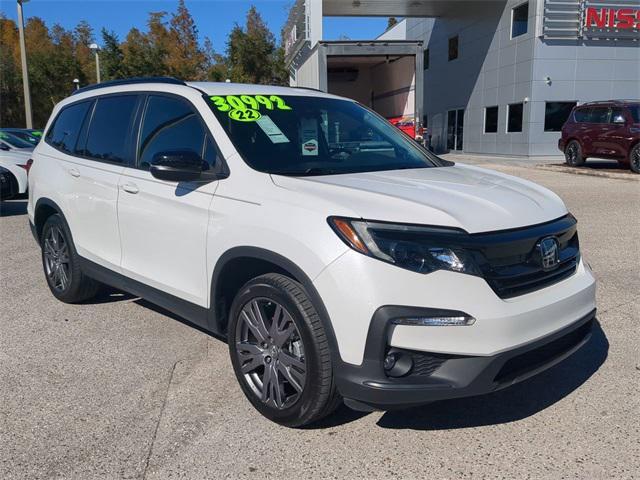 used 2022 Honda Pilot car, priced at $26,553