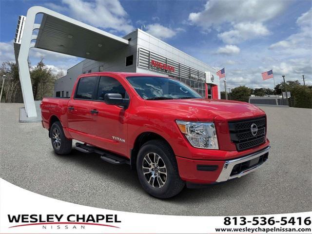 new 2024 Nissan Titan car, priced at $45,473