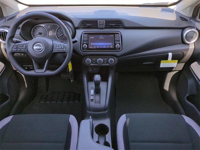 new 2025 Nissan Versa car, priced at $20,730