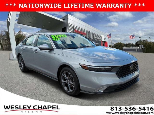 used 2023 Honda Accord car, priced at $23,344