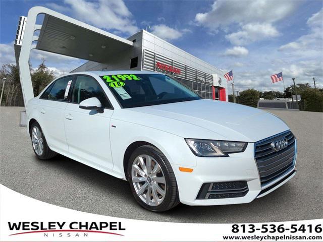 used 2018 Audi A4 car, priced at $17,410