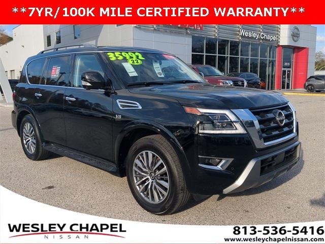 used 2022 Nissan Armada car, priced at $32,991