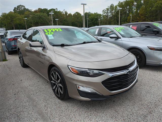 used 2022 Chevrolet Malibu car, priced at $17,981