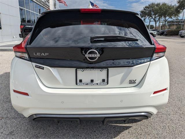 new 2024 Nissan Leaf car, priced at $28,610