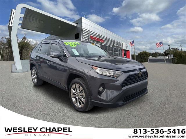 used 2021 Toyota RAV4 car, priced at $25,694