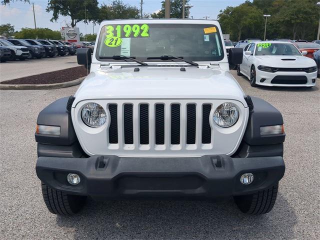 used 2021 Jeep Wrangler Unlimited car, priced at $29,994