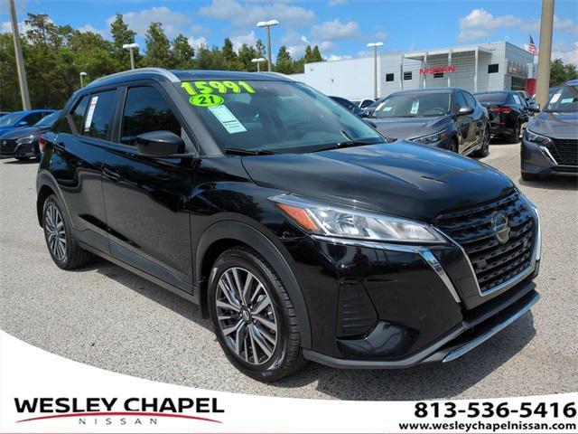 used 2021 Nissan Kicks car, priced at $13,391