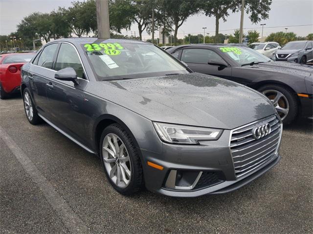 used 2019 Audi A4 car, priced at $20,447