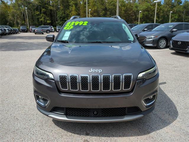 used 2021 Jeep Cherokee car, priced at $19,858