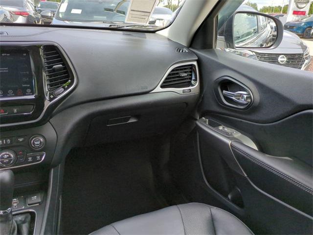 used 2021 Jeep Cherokee car, priced at $19,858