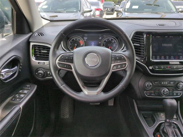 used 2021 Jeep Cherokee car, priced at $19,858