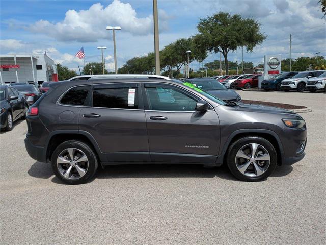 used 2021 Jeep Cherokee car, priced at $19,858