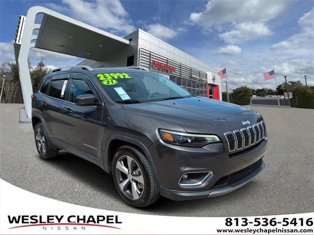 used 2021 Jeep Cherokee car, priced at $19,858