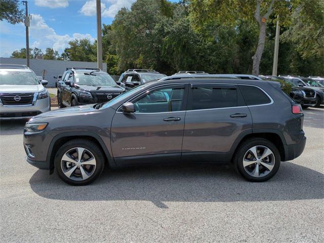 used 2021 Jeep Cherokee car, priced at $19,858