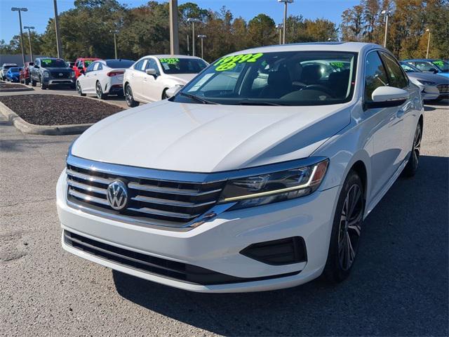 used 2022 Volkswagen Passat car, priced at $17,442