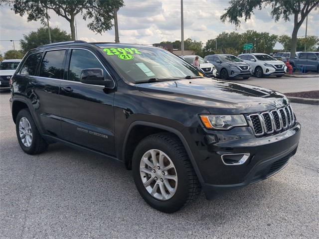 used 2021 Jeep Grand Cherokee car, priced at $19,887