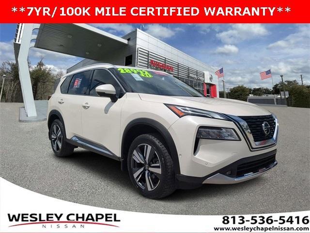 used 2021 Nissan Rogue car, priced at $27,694