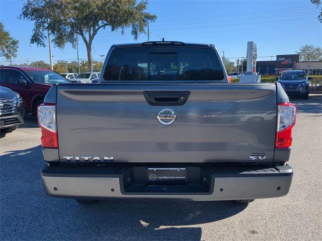 used 2022 Nissan Titan car, priced at $30,992